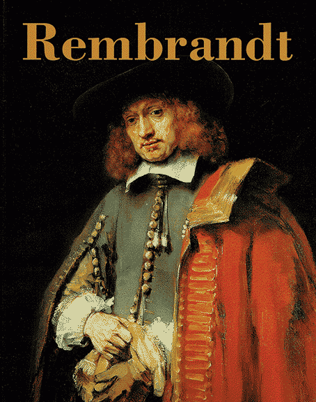 Omslag boek met rembrandt