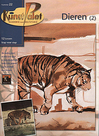 Omslag Boek met tijger