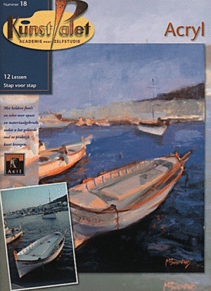 Kunstpalet les 18, Acryl