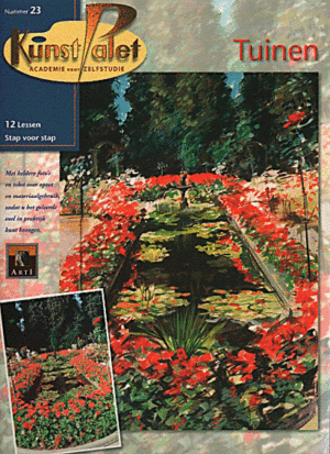 Kunstpalet les 23, Tuinen